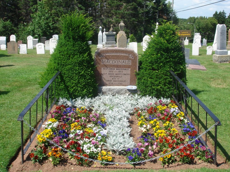 L.M. Montgomery's Grave.JPG