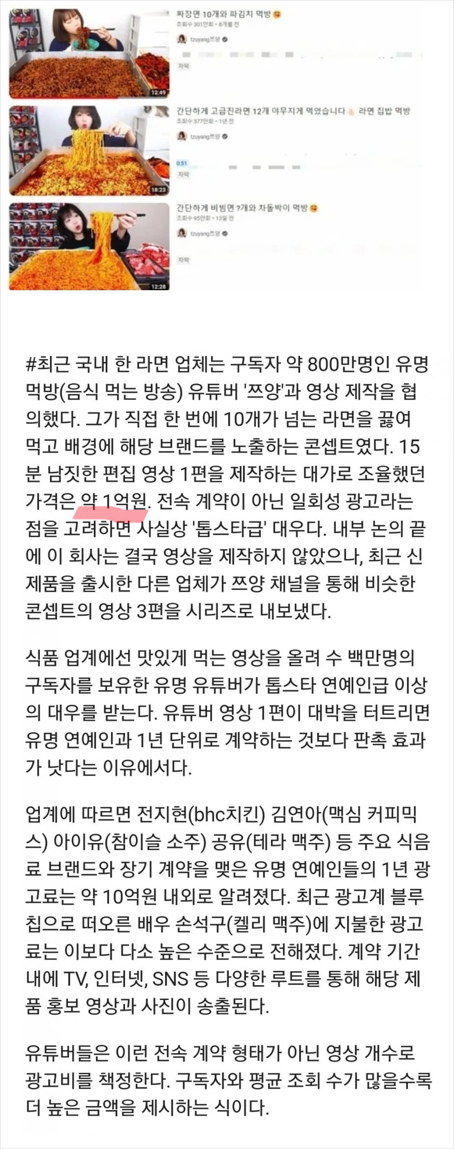 쯔양 편당 광고비 수준.jpg