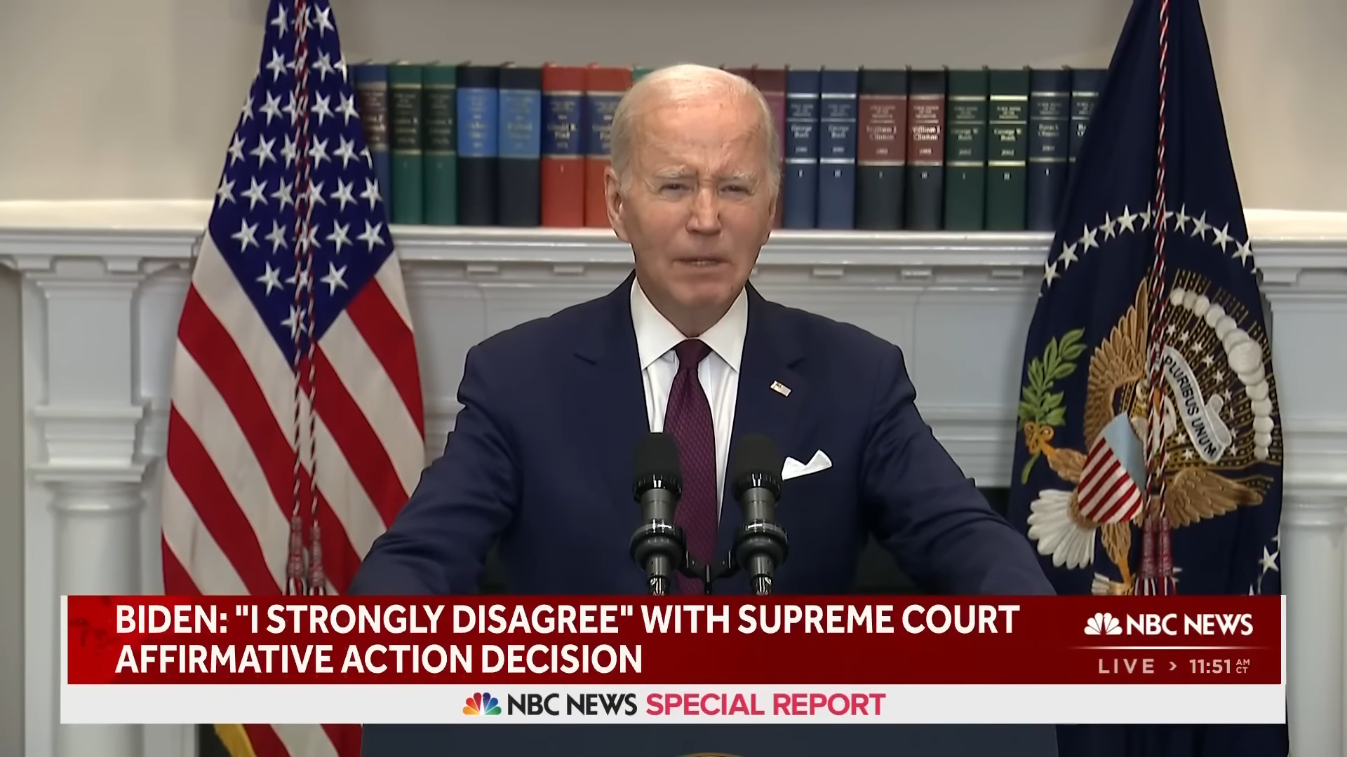 Biden_ 'I strongly disagree' with Supreme Court ruling against affirmative action 2-53 screenshot.png