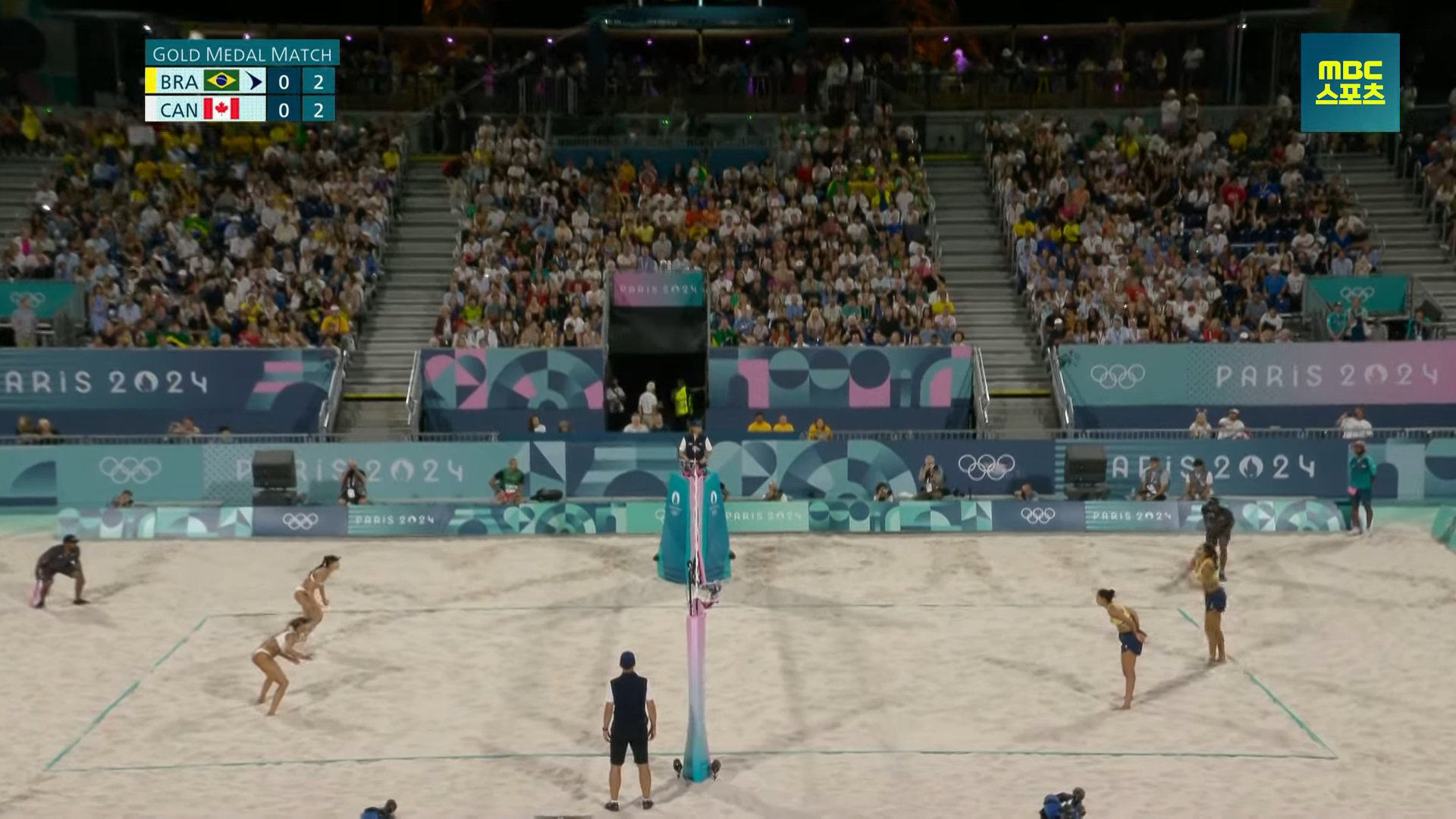 존 레넌 떼창한 결승전 브라질 vs 캐나다 하이라이트 [비치발리볼 여자 결승] 0-45 screenshot.png