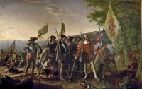 [역사]콜럼버스의 두 얼굴, 미국의 두 얼굴2: 먹기 위해 찬양하는 백인 정복자