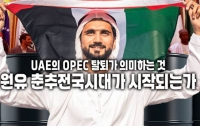 UAE의 OPEC 탈퇴가 의미하는 것 : 원유 춘추전국시대가 시작되는가